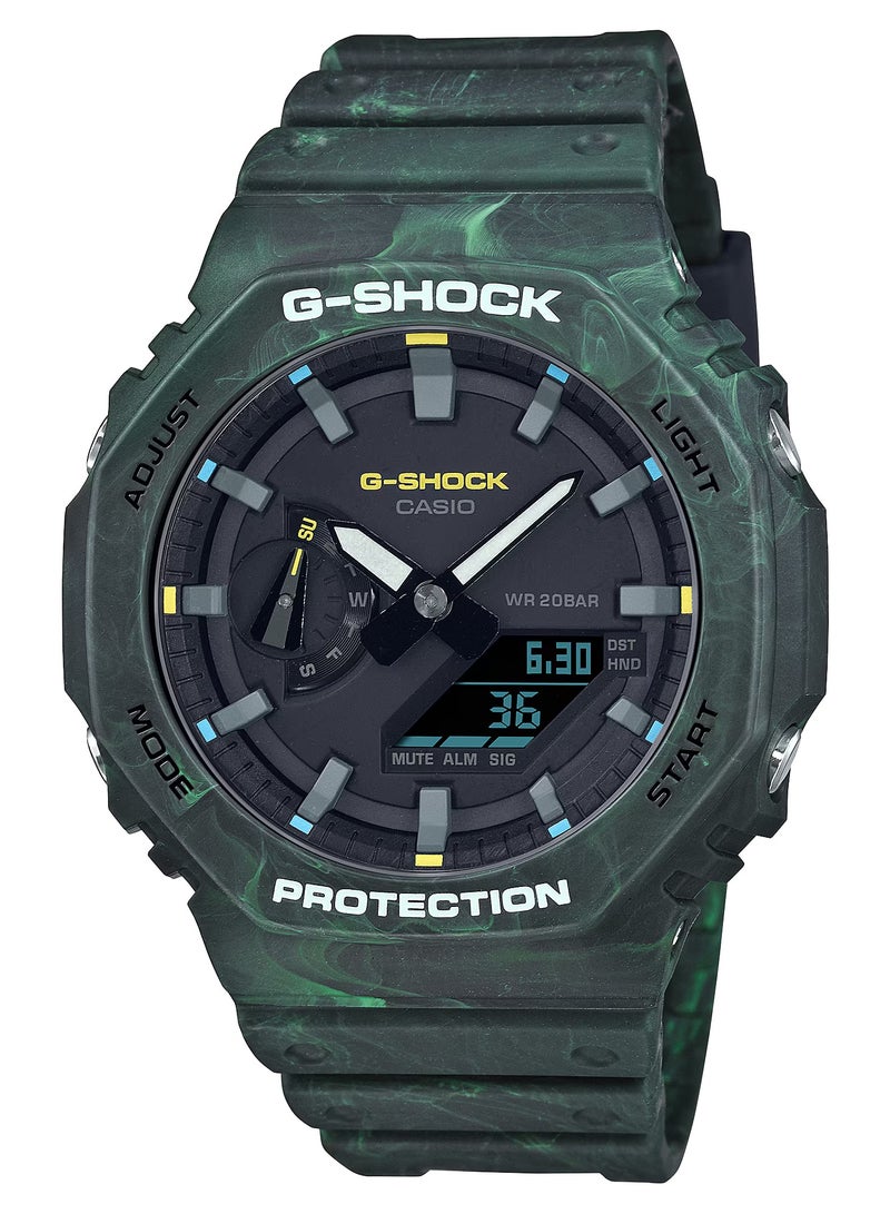 CASIO G-Shock Analog-Digital Watch for men Water Resistant GA-2100FR-3ADR - Image 1